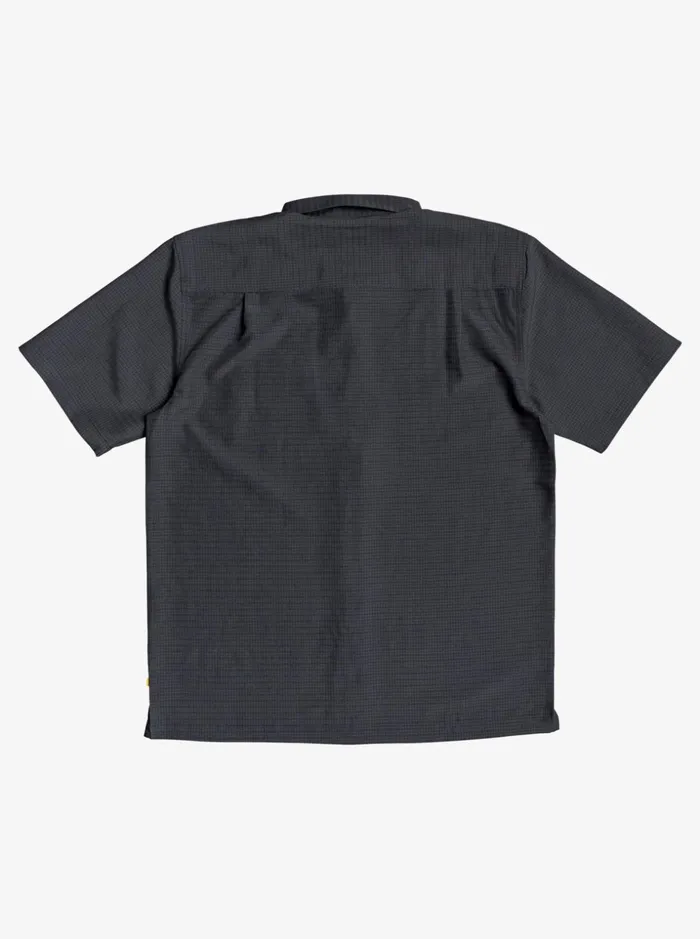Men Quiksilver Shirts and Polos Waterman Centinela Premium AntiWrinkle Shirt Black Centinella Men Quiksilver Shirts and Polos Waterman Centinela Premium AntiWrinkle Shirt Black Centinella