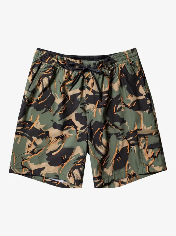 Men Quiksilver Shorts and Amphibians Taxer Cargo 18034 Amphibian Boardshorts Camo 8211 Plage Men Quiksilver Shorts and Amphibians Taxer Cargo 18034 Amphibian Boardshorts Camo 8211 Plage