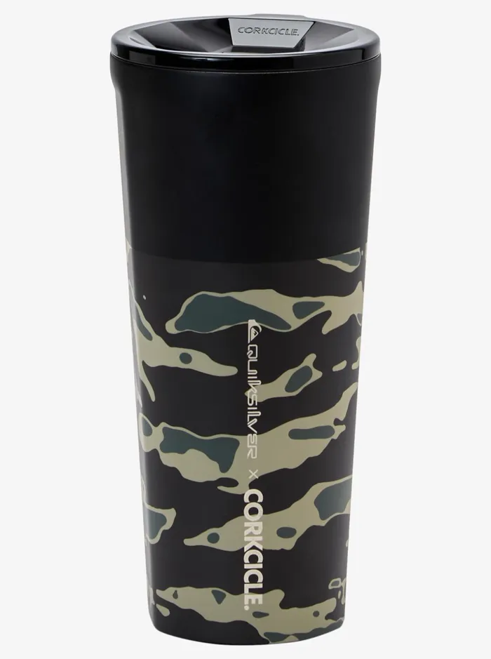 Men Quiksilver Water Bottles Quiksilver X Corkcicle Classic Tumbler Camo Print Crucial Battle Men Quiksilver Water Bottles Quiksilver X Corkcicle Classic Tumbler Camo Print Crucial Battle