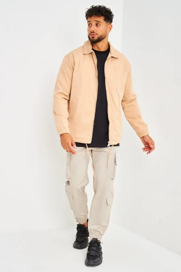 Men Veste Ajustable Beige Beige Brentiny Paris Shirts