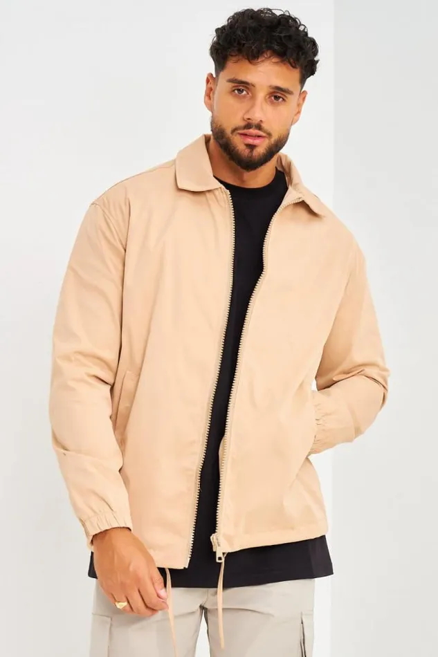 Men Veste Ajustable Beige Beige Brentiny Paris Shirts