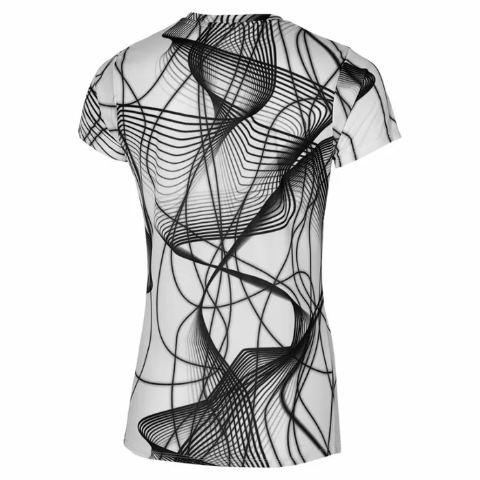 Mizuno Graphic Tee J2ga270501 Women Tops Mizuno Graphic Tee J2ga270501 Women Tops