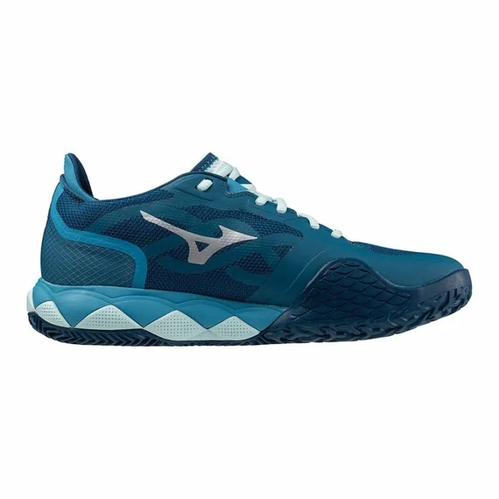 Mizuno WAVE ENFORCE TOUR CC Moroccan Bluewhitebluejay Women Tennis Mizuno WAVE ENFORCE TOUR CC Moroccan Bluewhitebluejay Women Tennis