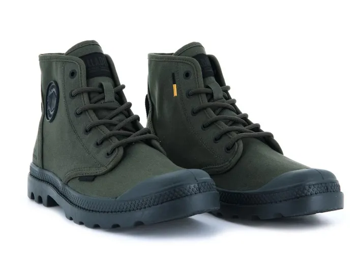 Palladium Pampa Hi Htg Supply Olive Night Women Boots