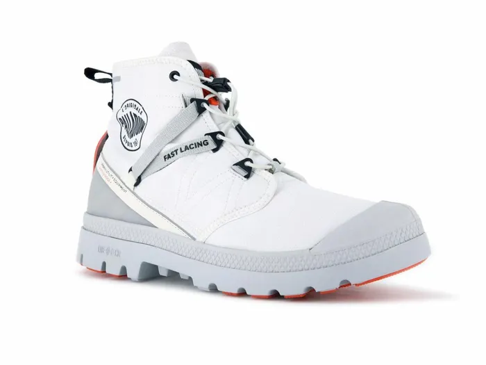 Palladium Pampa Travel Lite Waterproof Star White Men Boots