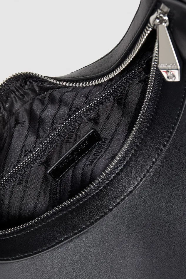 Patrizia Pepe Black Large Hobo Bangle Bag Nero Bags Handbags