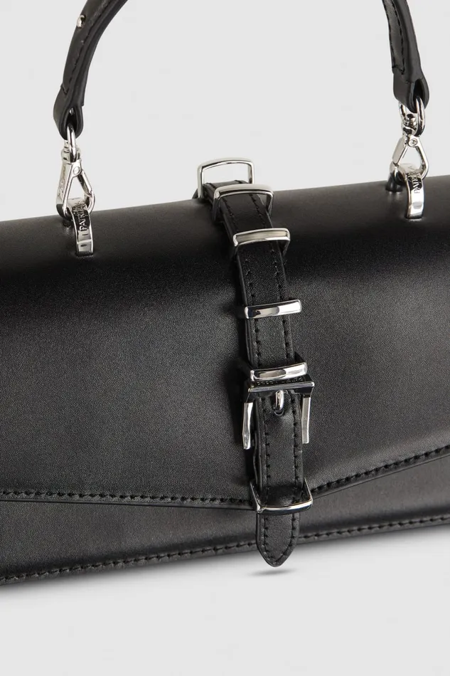 Patrizia Pepe Fly Bamby Metal Black Nero Bags Handbags