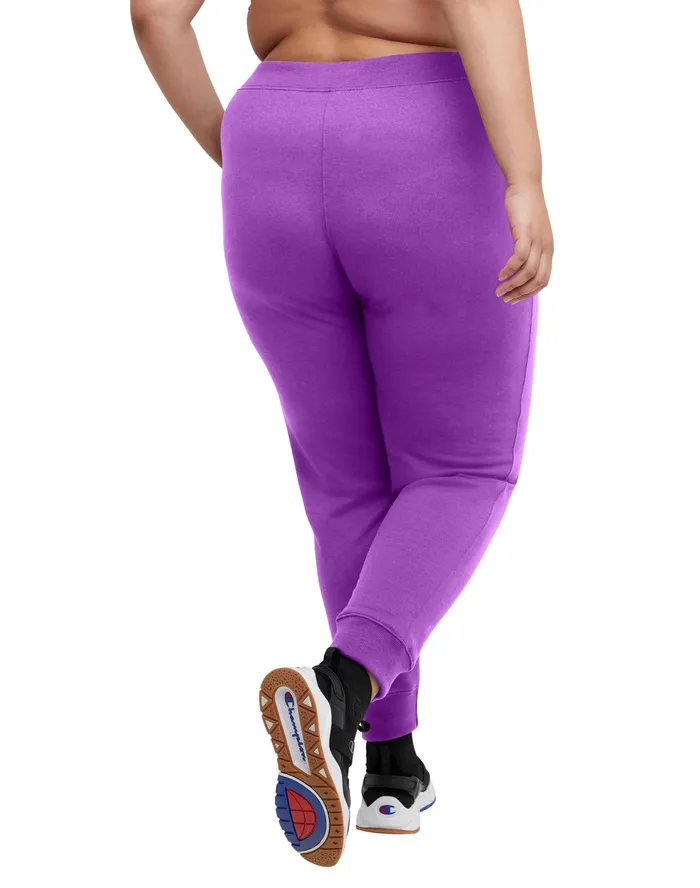Powerblend Joggers Script Logo 29034 Plus Size Creative Mauve Women Champion Pants