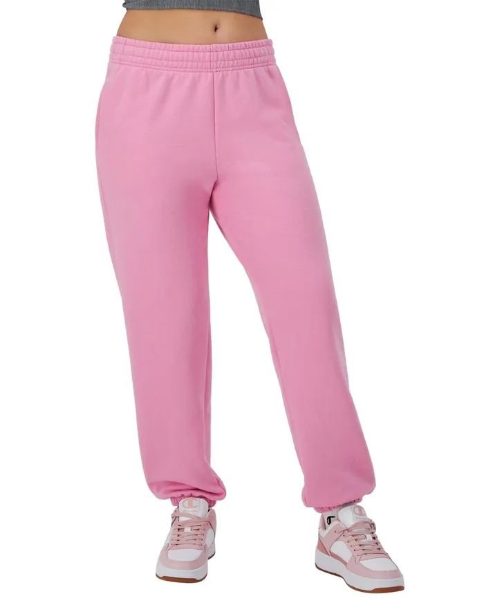 Powerblend Oversized Sweatpants C Logo 29034 Spirited Pink Women Champion Pants