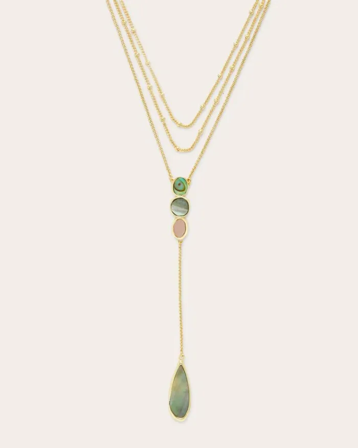 Ramy Brook Jewelry Women Clyde Lariat Necklace Gold