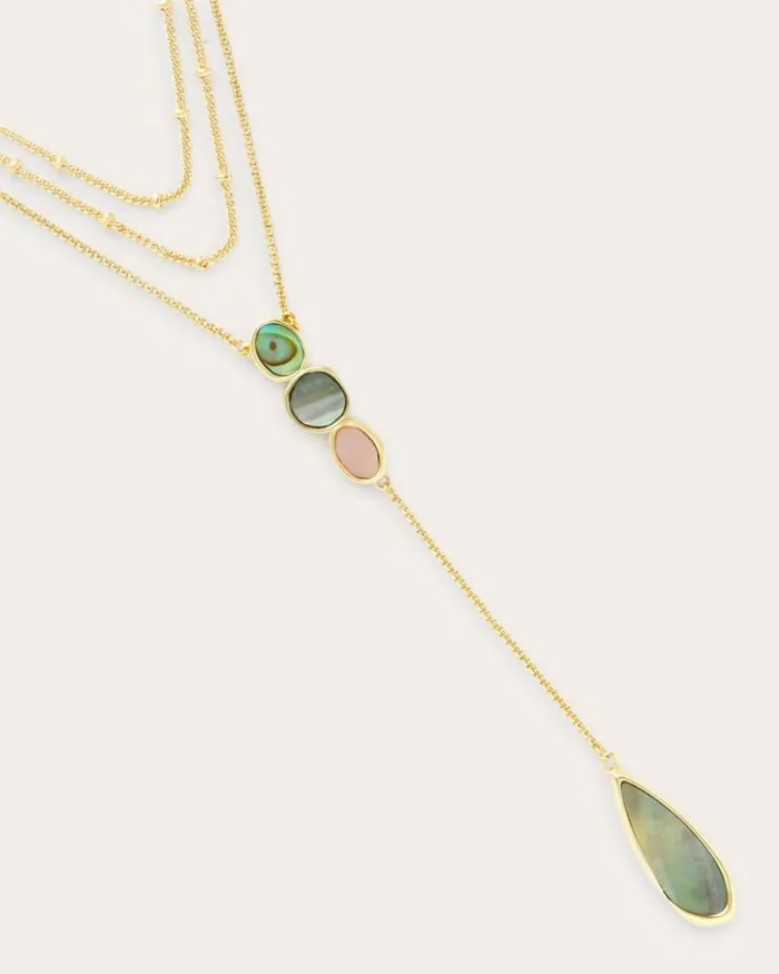 Ramy Brook Jewelry Women Clyde Lariat Necklace Gold