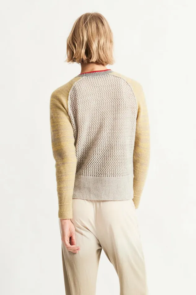Raquel Allegra Concrete Cashmere Lilith Sweater Women Sweaters and Knits