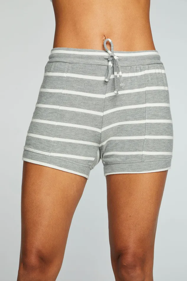 Recycled Cozy Knit Pintuck Easy Shorts Womens Bottoms Chaser Brand