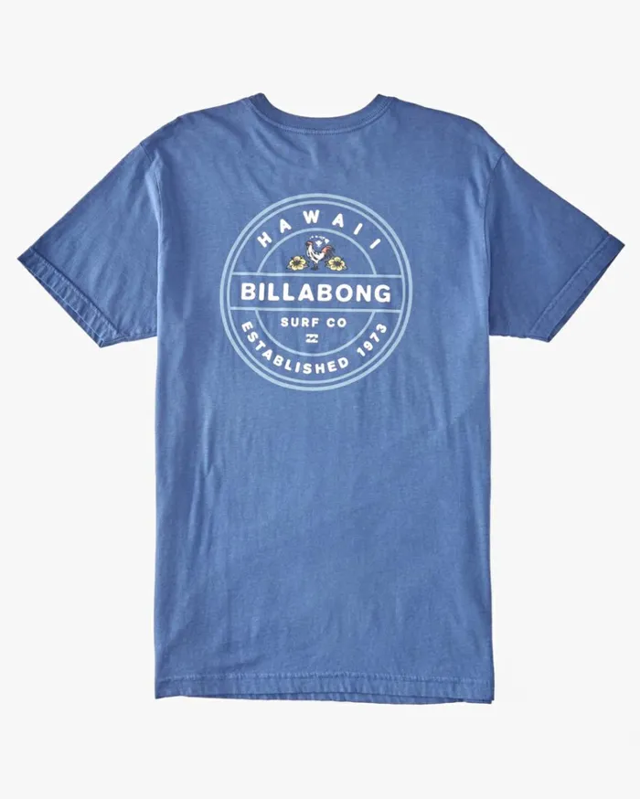 Rotor Rooster TShirt Dark Blue Men Billabong TShirts