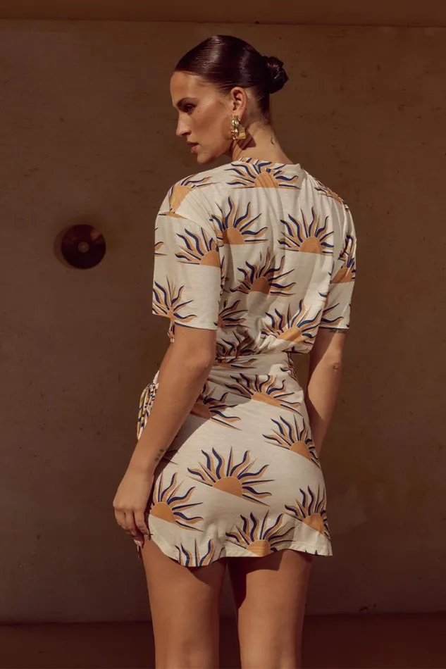 Runaway The Label Casual Dresses BRIZZIE MINI DRESS Sola Print 8211 Women