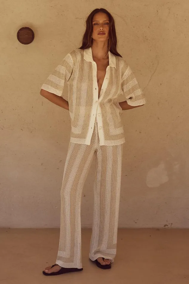 Runaway The Label Pants ZIGGY PANT Whitesand 8211 Women