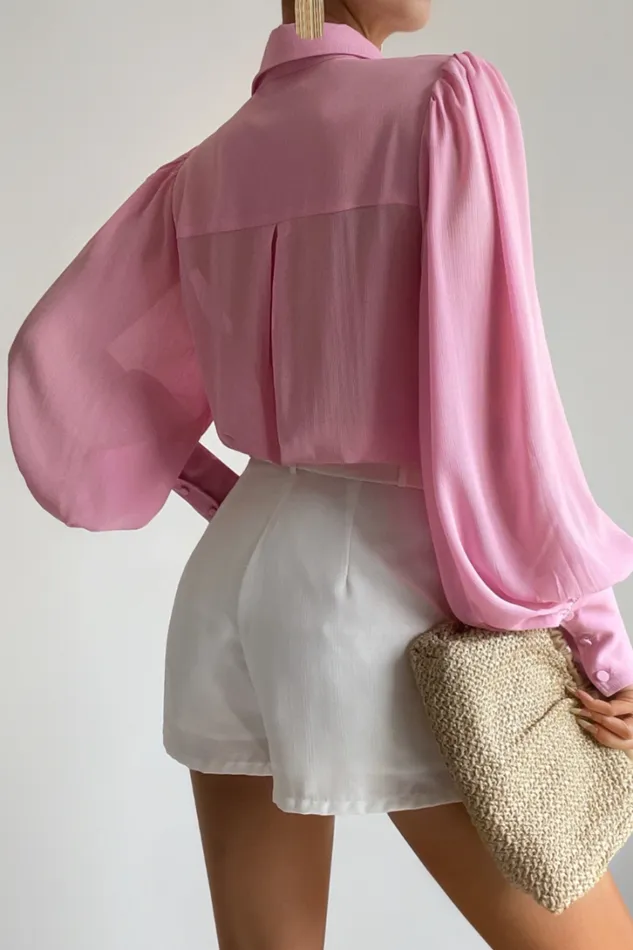 Runaway The Label Shirts and Blouses FLEETWOOD BLOUSE Light Pink 8211 Women