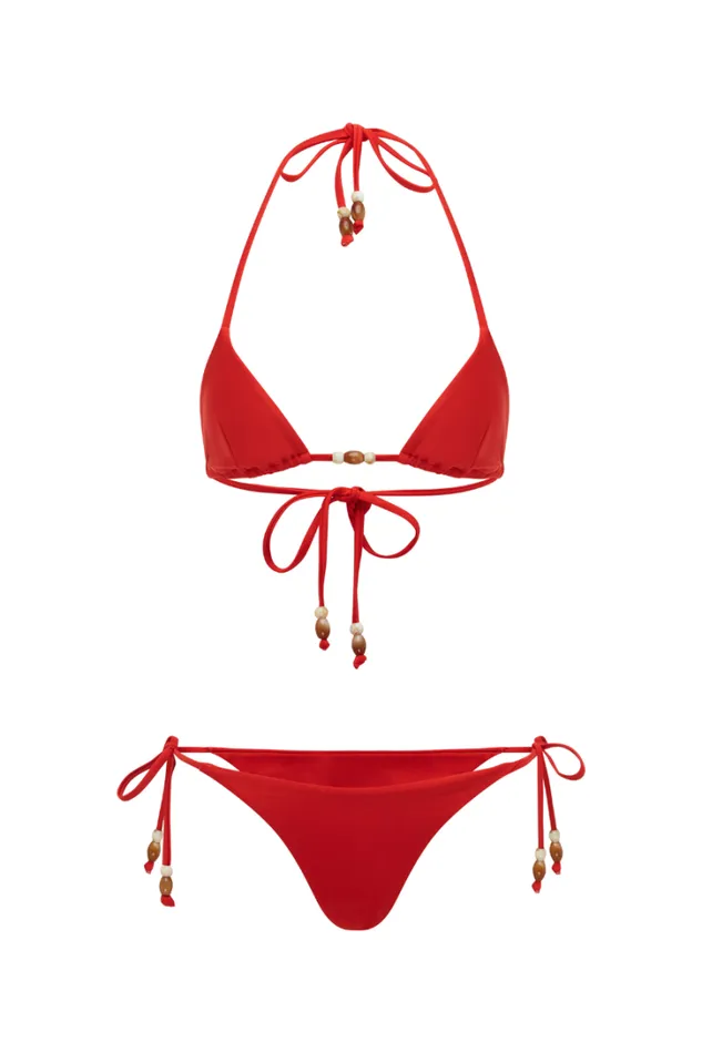 Runaway The Label Summer Sets BAHAMA BOTTOM Red 8211 Women