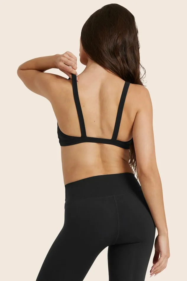 SET ACTIVE Activewear AIRLUXE BREATHE TRIANGLE BRA 8211 ONYX 8211 Women