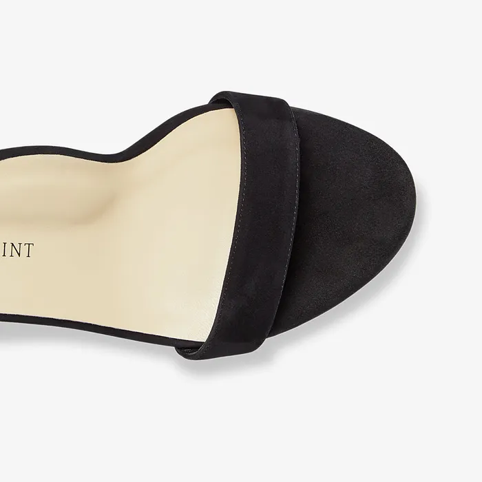 Shoes M M LaFleur Women The Sarah Flint Perfect Block Sandal 30 Black Suede