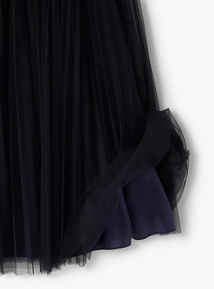 Skirts Girl 216 Il Gufo Pleated Tulle Skirt