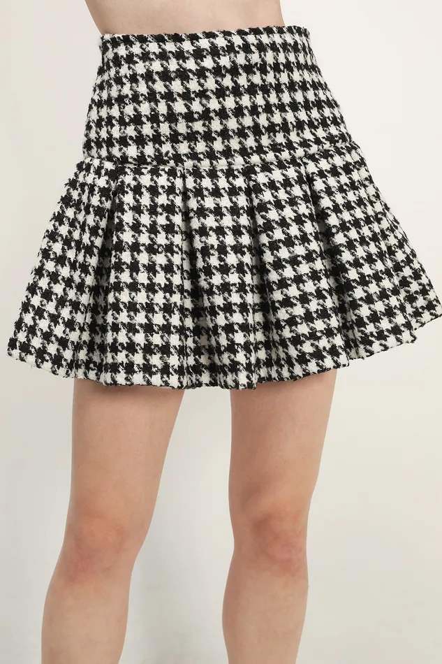 Storets Andrea Houndstooth Skort Women Skirts