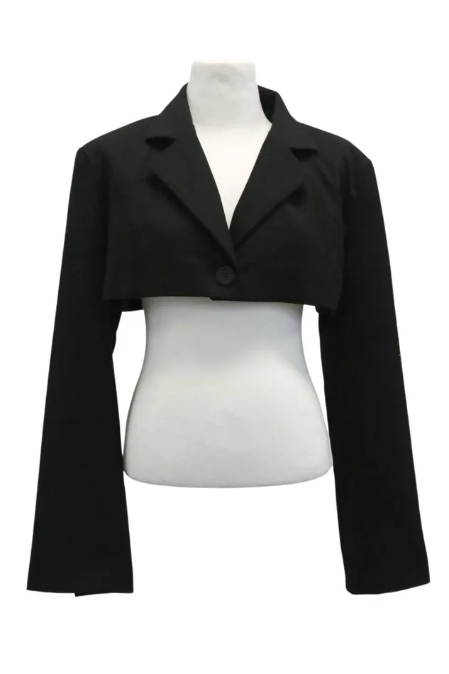 Storets Iris Micro Cropped Jacket Women Blazer Storets Iris Micro Cropped Jacket Women Blazer