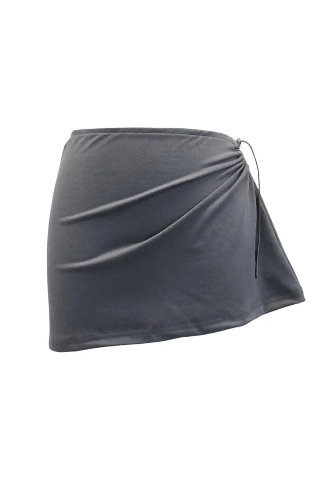 Storets Jasmine Drawstring Waist Jersey Skirt Women Skirts
