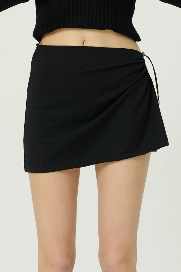 Storets Jasmine Drawstring Waist Jersey Skirt Women Skirts