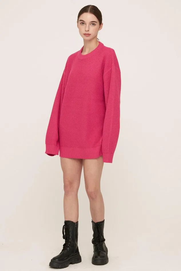 Storets Logan Oversized Sweater DressTop Women Tops Storets Logan Oversized Sweater DressTop Women Tops