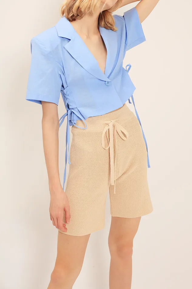 Storets Sage Knitted Shorts Women Shorts