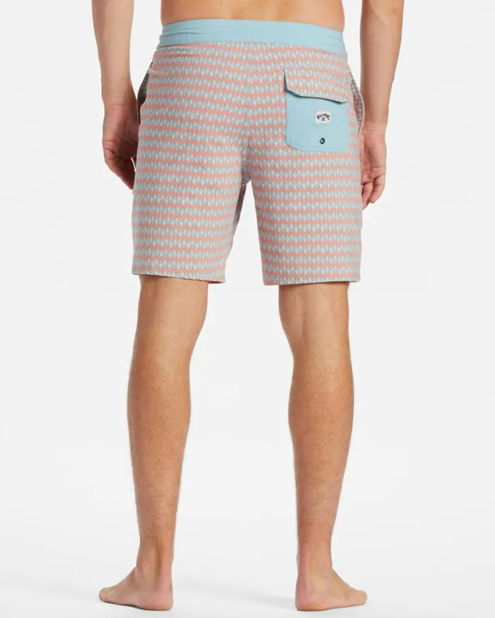 Sundays Lo Tide 19034 Boardshorts Stone Men Billabong Side Pockets