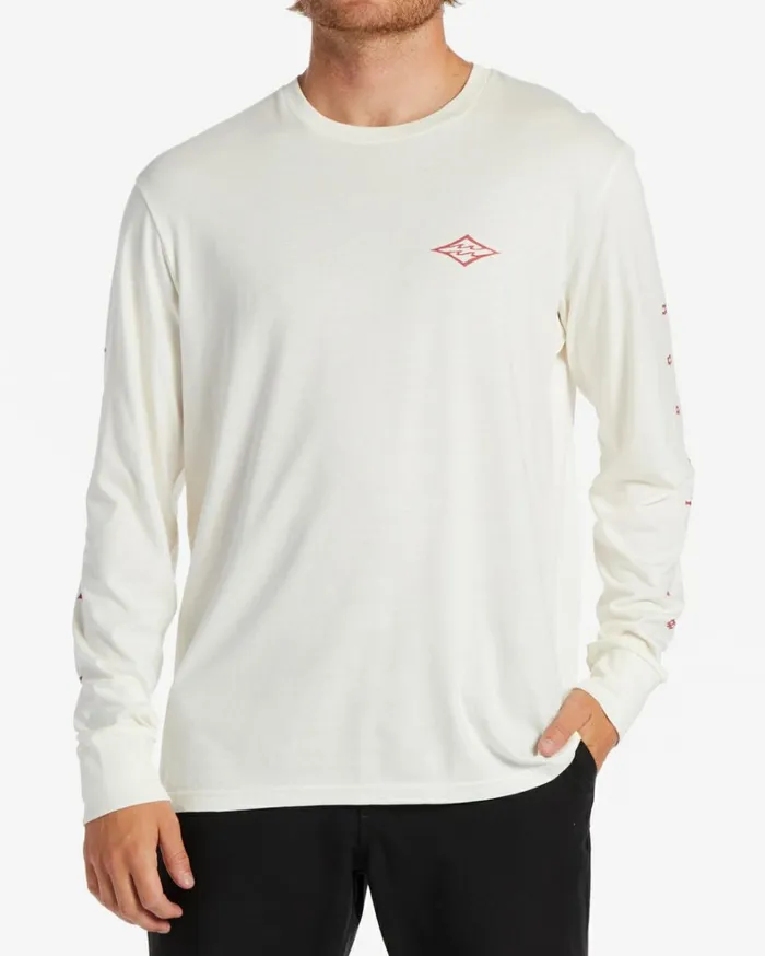Unity Long Sleeve TShirt Off White Men Billabong TShirts
