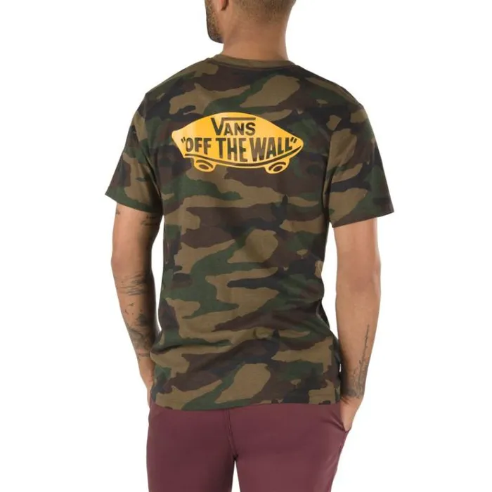 Vans OTW Classic TShirt CamoLemon Chrome Mens TShirts and Tanks
