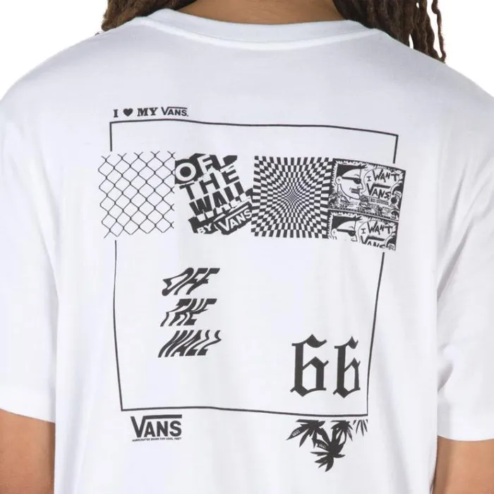 Vans Vintage V66 TShirt White Mens TShirts and Tanks Vans Vintage V66 TShirt White Mens TShirts and Tanks