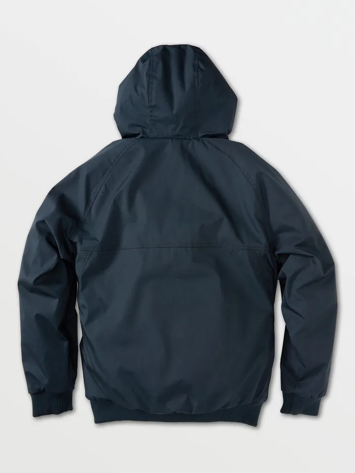 Volcom Jackets Hernan 5K Jacket 8211 Navy Navy 8211 Mens