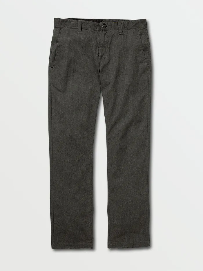 Volcom Pants Frickin Modern Stretch Pants 8211 Charcoal Heather Charcoal Heather 8211 Mens