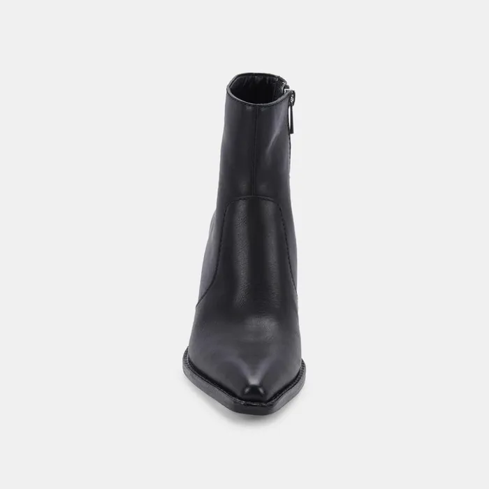 Volli Boots Black Leather Women Dolce Vita Boots and Booties