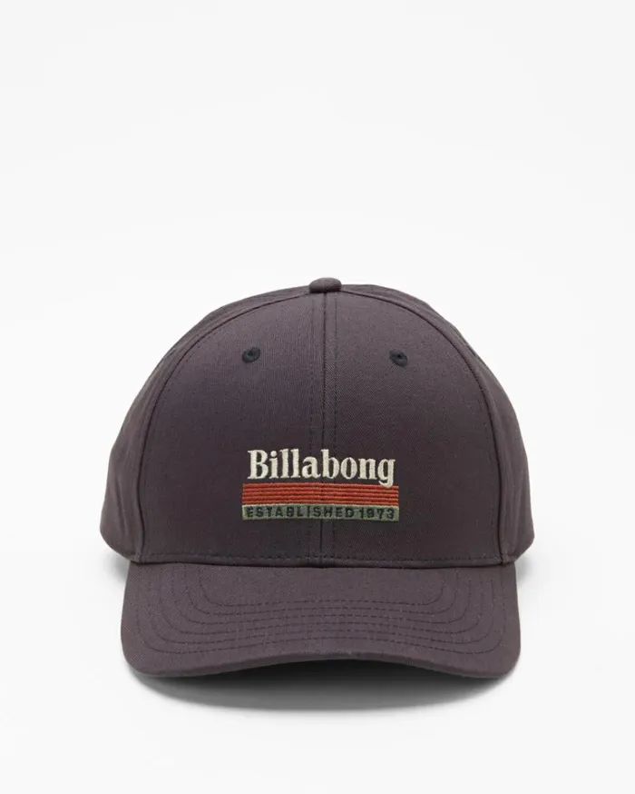 Walled Snapback Hat Navy Blue Men Billabong Hats