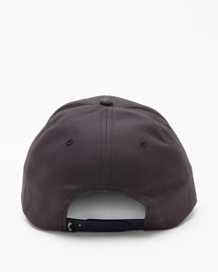 Walled Snapback Hat Navy Blue Men Billabong Hats