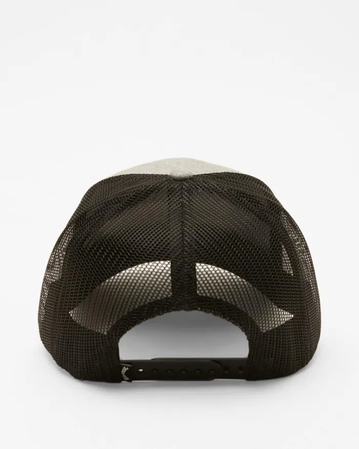 Walled Trucker Hat Grey Black Men Billabong Hats