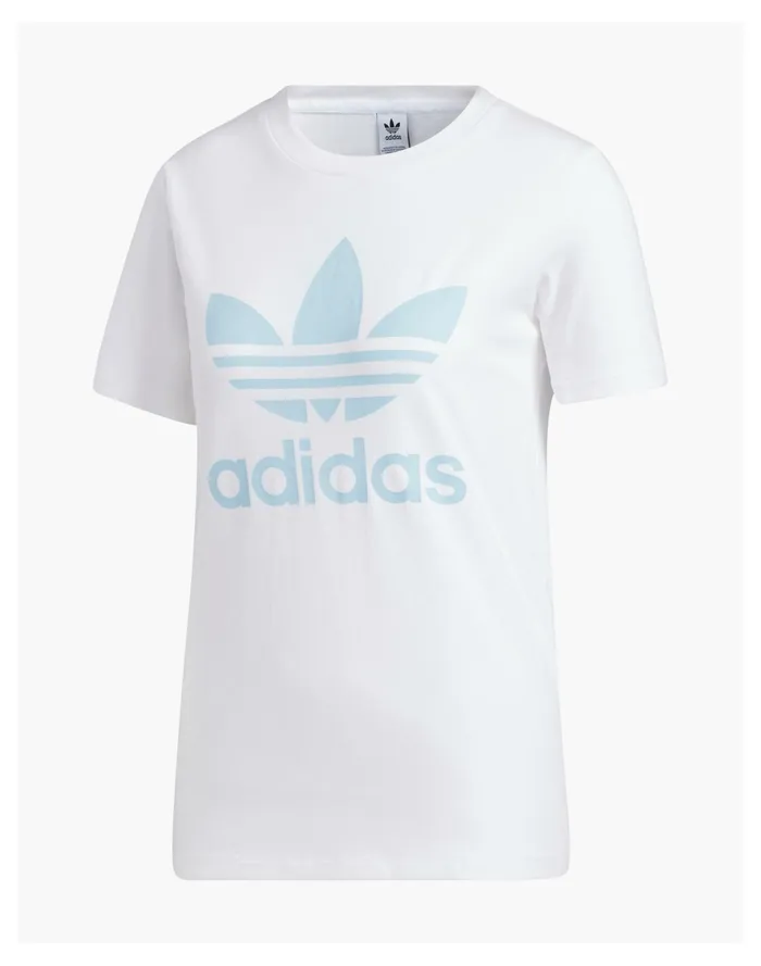 Women Adidas Trefoil Tee White Madewell Activewear