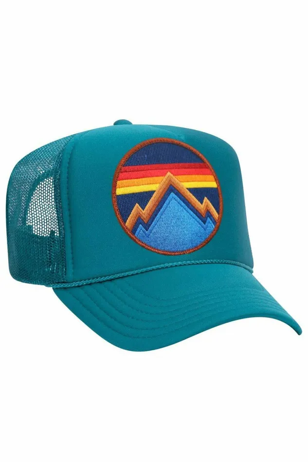 Women ALL SEASONS CIRCLE TRUCKER HAT Aviator Nation TruckerHats Women ALL SEASONS CIRCLE TRUCKER HAT Aviator Nation TruckerHats
