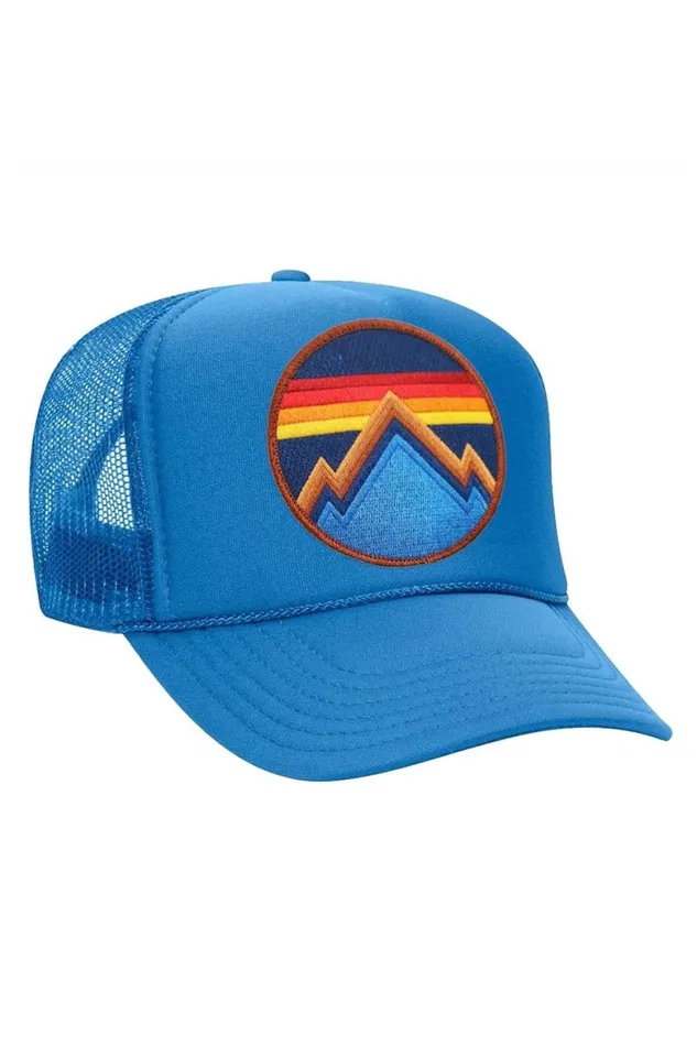 Women ALL SEASONS CIRCLE TRUCKER HAT Aviator Nation TruckerHats Women ALL SEASONS CIRCLE TRUCKER HAT Aviator Nation TruckerHats