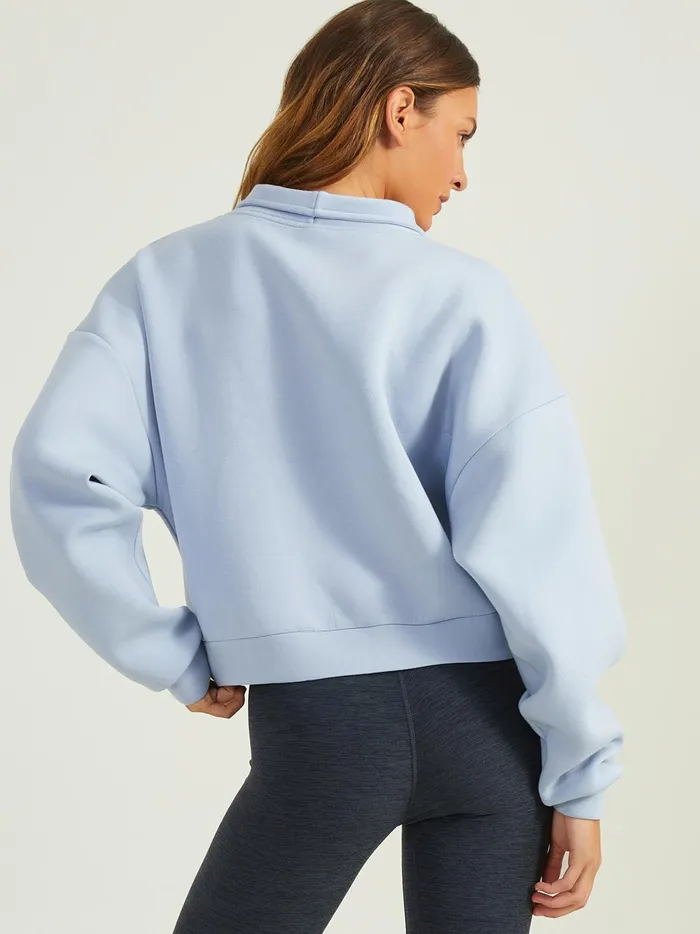 Women Altar039d State Activewear Cloud Nine Quarter Zip Pullover Zenblue