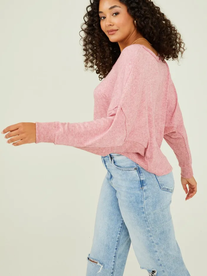 Women Altar039d State Blouses Eleanor Thermal Top Red