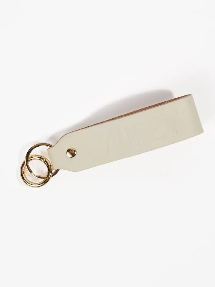 Women Altar039d State Keychains Wifey Keychain Ivory