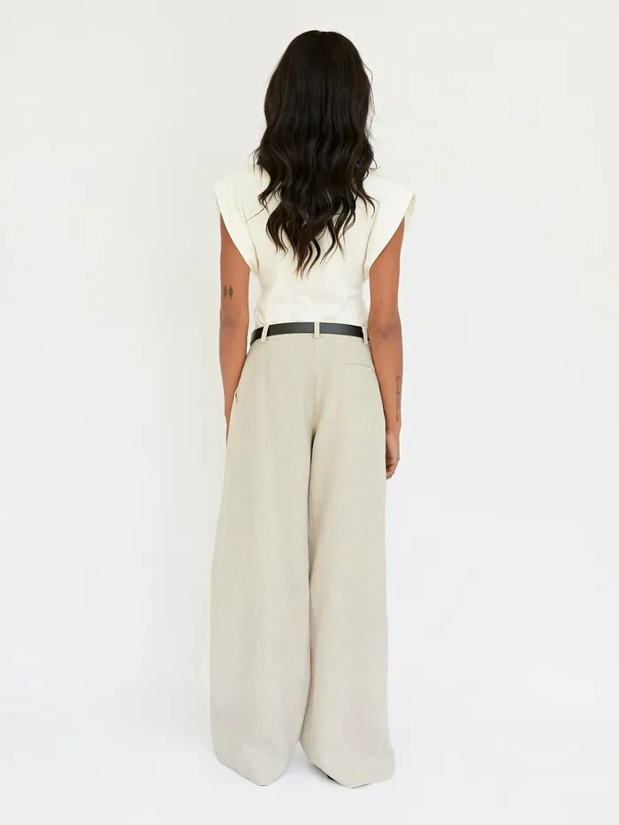 Women Arnsdorf 8211 Natural Relaxed Trouser The UNDONE Pants