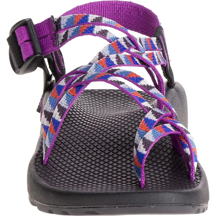 Women Chaco Z Adjustable Sandals Zx2 Dual Adjustable Straps Classic Sandal Camper Purple