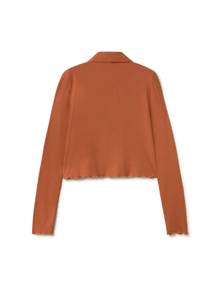 Women Clonea 8211 Umber Brown TWOTHIRDS Shirts